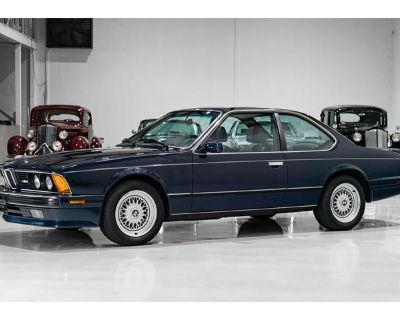 1988 BMW M6 Sunroof Coupe Manual Transmission RWD