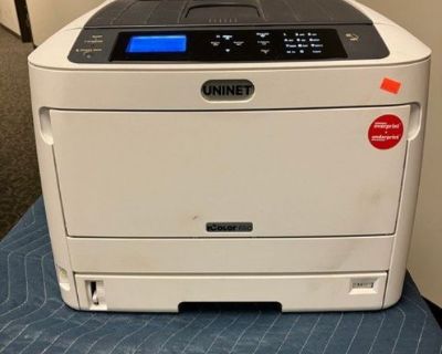 UniNet DFX i650 11"x17" White Toner Laser Printer, Total Impressions: 166, 220v, S/N:IC6522041286
All equipment is sold “As Is, Where Is”.  Reasonable offers will be considered.  
Can be inspected by appointment only. 	
Please reference RTR# 4023466-01
All offers, including offers at the asking price are subject to review and acceptance by our client. Prices are subject to change without notice...