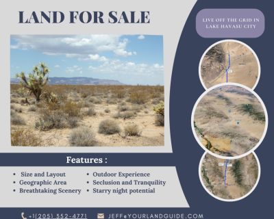 2.28 Acres for Sale in Lake Havasu City, Arizona