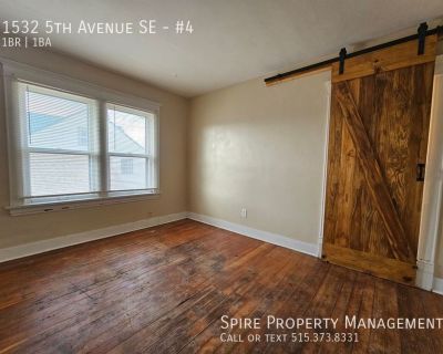 1 Bedroom 1BA Pet-Friendly Apartment For Rent in Cedar Rapids, IA