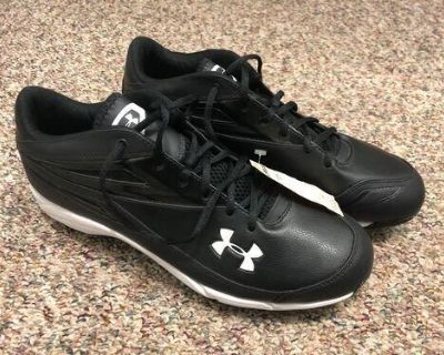 New mens UNDER ARMOUR baseball cleats shoes size 13