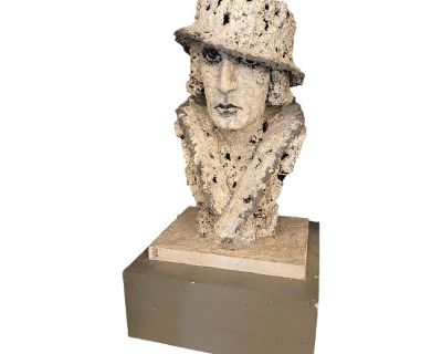 1970s Palatial Sculpture of Henri Robert-Marcel Duchamp by Ursula Meyer