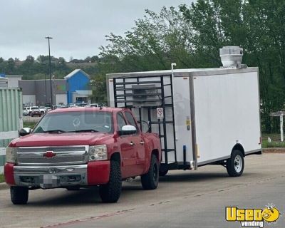 NEW - 2025 7' x 12' Kitchen Food Trailer | Food Concession Trailer