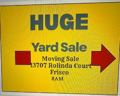 HUGE YARD SALE NOV 1 8 am