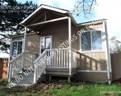 3 Bedroom 2BA 1100 ft Pet-Friendly Single-family home For Rent in Seattle, WA