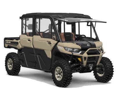 2024 Can-Am Defender MAX Limited HD10 Desert Tan & Timeless Black