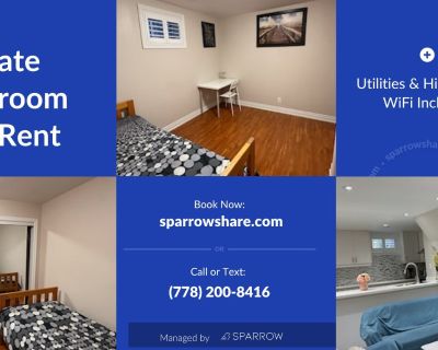 1 Bedroom 1BA Room For Rent in Scarborough, Ontario