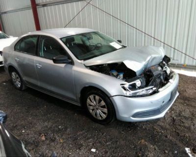 Salvage Silver 2011 Volkswagen Jetta Sedan