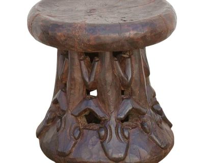 Vintage African Bamileke Stool