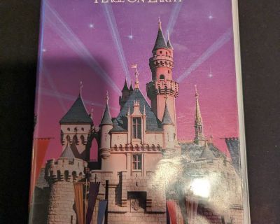 Disney theme park souvenir VHS tapes X2