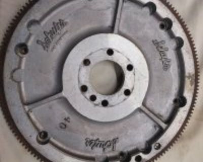 THREE VINTAGE SBC FLYWHEELS