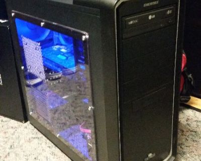 Up For Sale is a Custom Built Computer for 450$ OBO that functions perfectly fine and has been tested to run games great at High Settings Such as Tomb Raider 2013, Max Payne 3, League of Legends, and World of Warcraft. 

Specifications
CASE: Enermax Ostrog Black/White ATX Mid Tower Case
CPU: AMD Phenom ii x6 1045T
RAM: 6 GB DDR3
MOBO:Foxconn Model 2AB1 
GPU: AMD Radeon 5870 HIS Edition C...