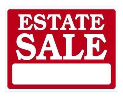 ESTATE SALE