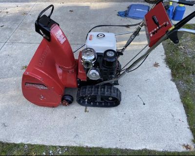 honda hs80 snowblower 1985 vintage Runs Great All Most Show Room