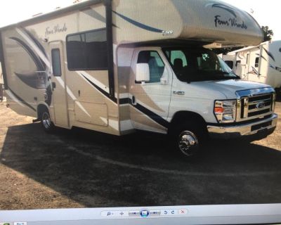 Just came in on trade,like new ,2017 thor Fourwinds class c,15000 Miles,ford v-10,1 slideout,back up camera,4K onan generator,sofa,dinette booth,entertainment over cab,power awning,queen bed,full bath,financing available with approved credit,contact jesse @ 252-566-5004 office, 252-286-6597 cell.
