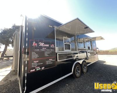 Like New 2023 - 8.5' x 24' Kitchen Food Trailer with CA HCD Insignia Food Concession Trailer