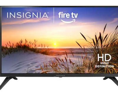 Access live over-the-air channels and streaming with this 32-inch TV—and control it all with your voice. Ask Alexa to launch apps, search for titles and more.  You won’t miss a second with the Insignia 32” Class F20 Series LED HD Smart Fire TV.

What's Included
Insignia 32” Class F20 Series LED HD Smart Fire TV, Voice Remote with Alexa, Batteries (AAA x2), Stand, Screws, Quick Setup Guide

Deta...