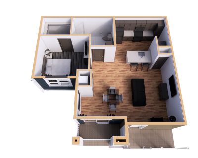 1 Bedroom 1BA 660 ft Pet-Friendly Apartment For Rent in Winfield, KS