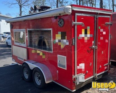 2020 8' x 14' Forza Forni Wood-Fired Pizza Trailer | Concession Trailer