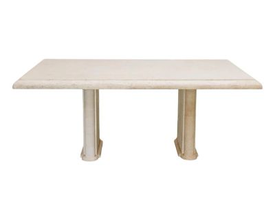 Travertine Dining Table