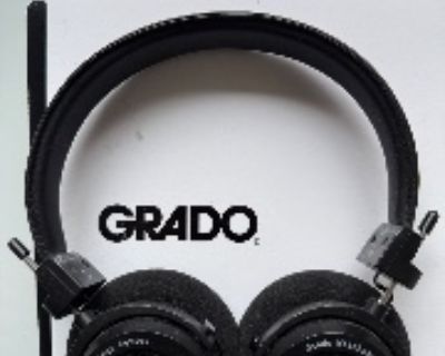 Wireless GRADO GW100x headphones, mint condition , just like new , amazing Grado sound. I bought them for 360$ + tax=414$ , used them about 10 times. Price -180$ Bluetooth 5.2, 3.5mm wired option Bluetooth Codecs aptX Adaptive, AAC, SBC Driver Type Dynamic, 4th Generation 44mm X Drivers Operating Principle Open-back (Open Air) Frequency Response 20Hz 20KHz Nominal Impedance 38 ohms Sensitivity ...