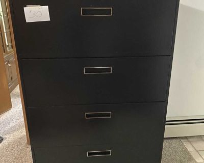 Large heavy filing cabinets