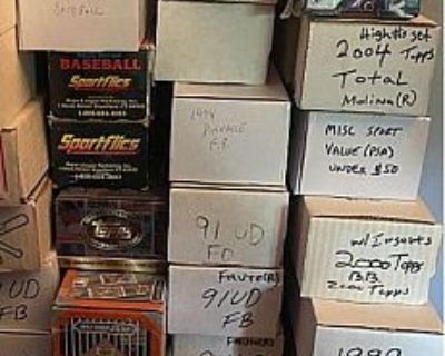 Tools, Sports Cards, Comics, furniture, kids toys, household and more
