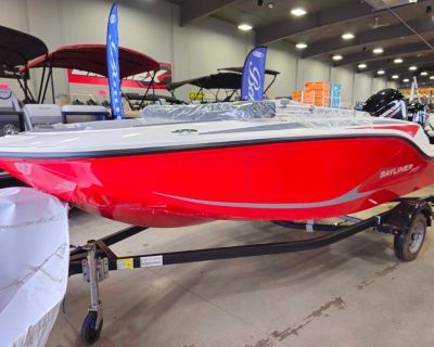 Condition: New, Make: Bayliner, Model: ELEMENT E15, Year: 2024, Color: RALLY RED, Dealer: Ken's Sports of Green Bay, Phone: 920-264-0858. CALL TODAY AND MAKE THIS ONE YOURS!!! 920-264-0858 2024 BAYLINER ELEMENT E15 2024 MERCURY 60HP 4 STROKE GRAY INTERIOR WITH RED ACCENT (not as currently shown in photo) MX PACKAGE - WATERPROOF 120 WATT AM/FM/BLUETOOTH STEREO, BIMINI W/BOOT, MOORING COVER SKI T...