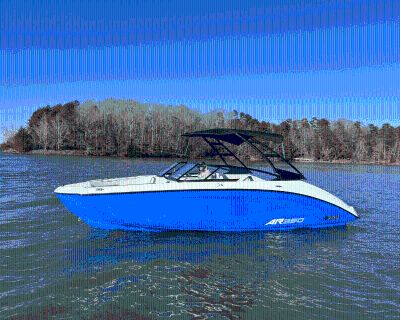 *Financing Available Through MarineMax* Experience unparalleled value for it's size with the AR250. It's stylish watersports design, powered by robust 1.9L Yamaha engines, offers ample space, storage, and features for the active family to maximize their time on the water. Get ready for thrilling wakesports adventures with our stylish and highly functional boat. Designed specifically for watersp...