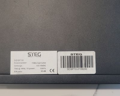 Hey guys I used this for about 8-9 months absolutely ZERO issues with this unit. I just plan on upgrading to Helix. Comes with remote controller and 5.0 Bluetooth USB adapter. Below are online specs Technical data: 8-channel amplifier with 10-channel DSP 6 In 8+2 Out 8 x 75W RMS @ 4 Ohm 2 x Cinch PreOut Ch. 9-10 2 x RCA / Cinch Input (A/D BurrBrown) 6 x HighLevel Input (200 Ohm) with Auto Turn ...
