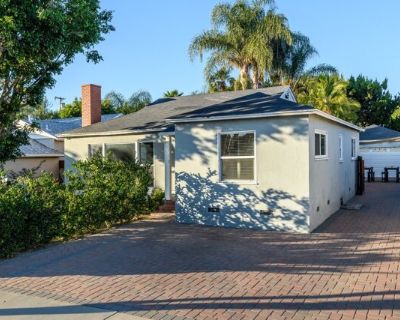 16641 Gilmore St. Tucked away in one of Lake Balboa's most sought-after neighborhoods, this charming three-bedroom, two-bath home offers both character and versatility. The light-filled formal living room features a large picture window, while the adjoining dining area and separate family room provide plenty of space for entertaining. A bonus room, currently enjoyed as a wine bar, could also se...