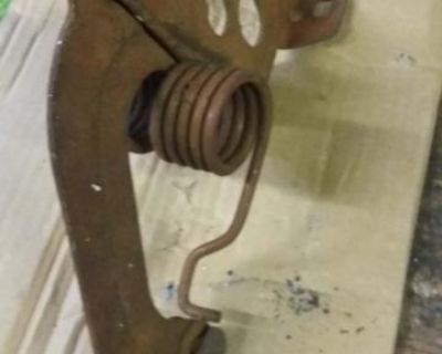 Front boot hinge & spring from '69 ghia.