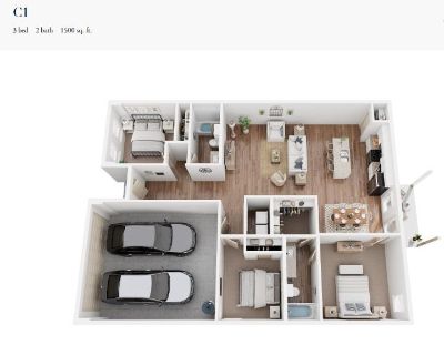 3 Bedroom 2BA 1500 ft Apartment For Rent in Midland, TX