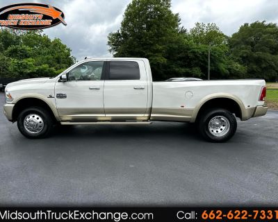 2017 RAM 3500 Laramie Longhorn 4x4 Crew Cab 8' Box