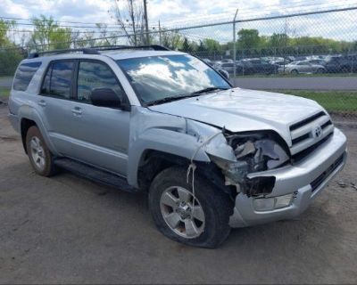 Salvage Silver 2004 Toyota 4runner Sr5 V6