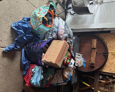 Yard sale, a little of everything.