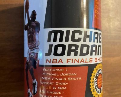 Michael Jordan 1998 NBA Finals Can