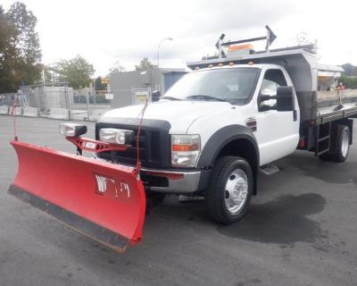 2008 Ford F-450 SD Plow Dump Truck With Spreader Diesel