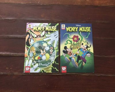 2 Mickey Mouse Comic Books