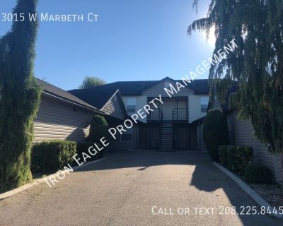 3015 W Marbeth Ct. Spacious 3 bedroom, 2 bath apartment in great location, close to dining, shopping and the freeway! Downstairs unit with a porch! Two walk in closets! These apartments are highly desirable with their high class curb appeal, community area with a park and single car garages! The kitchen includes a dishwasher, stove/oven and refrigerator. Each unit includes a nice, single car ga...