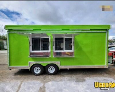 Well Equipped - 2024 9' x 20' Kitchen Food Concession Trailer