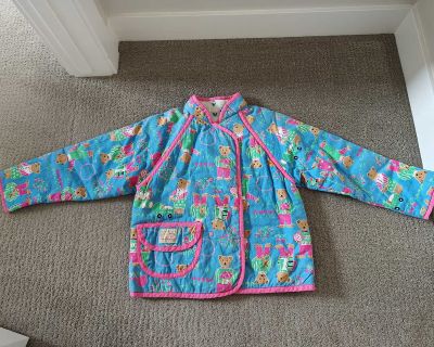 Scallywags Vintage Reversible Jacket Girl Child Clothes - Size 8