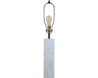 Italian Modern Style Rectangular Marble Table Lamp | by Sonneman Lighting