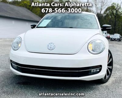 Used 2012 Volkswagen Beetle 2dr Cpe DSG 2.0T White Turbo Launch Edition PZEV