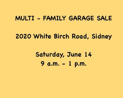 Sidney - Multi-Family Garage Sale