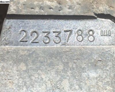 Mid-February 1958 engine case