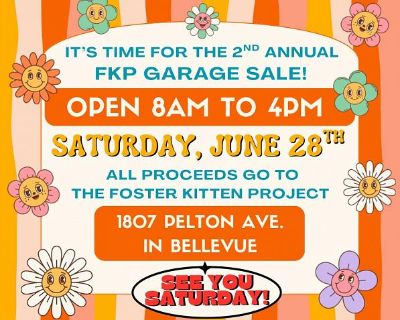 The Foster Kitten Project Garage Sale
