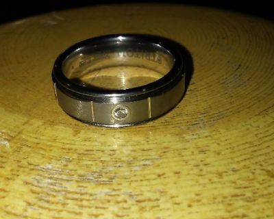 Diamond Tungston size 8 wedding ring