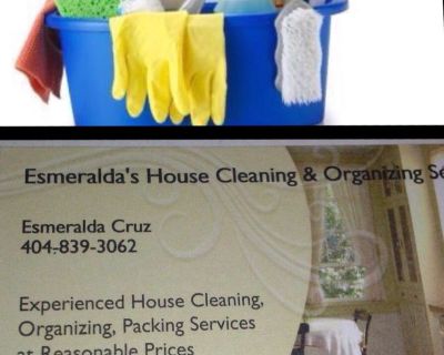 Esmeralda’s House cleaning & organizing services