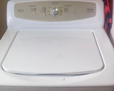 haier washer almost new!